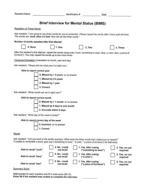  &0183;&32;Usually, the first evaluation performed by the social services department is the BIMS evaluation. . Bims cognitive assessment in spanish